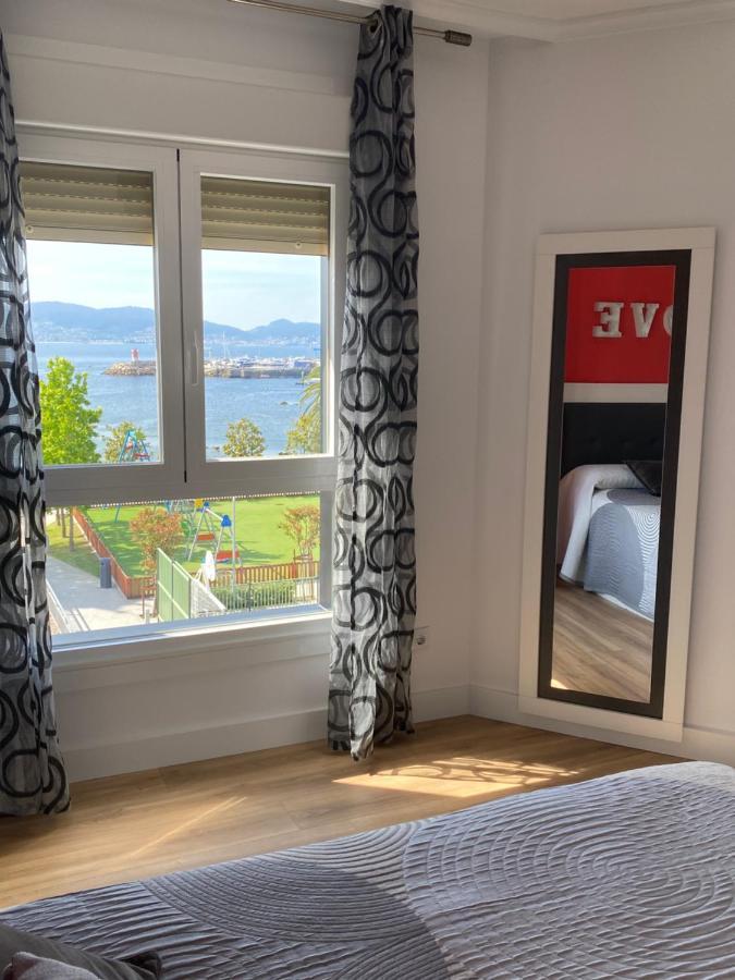 Apto. Sanxenxo-Playa Exteriör bild