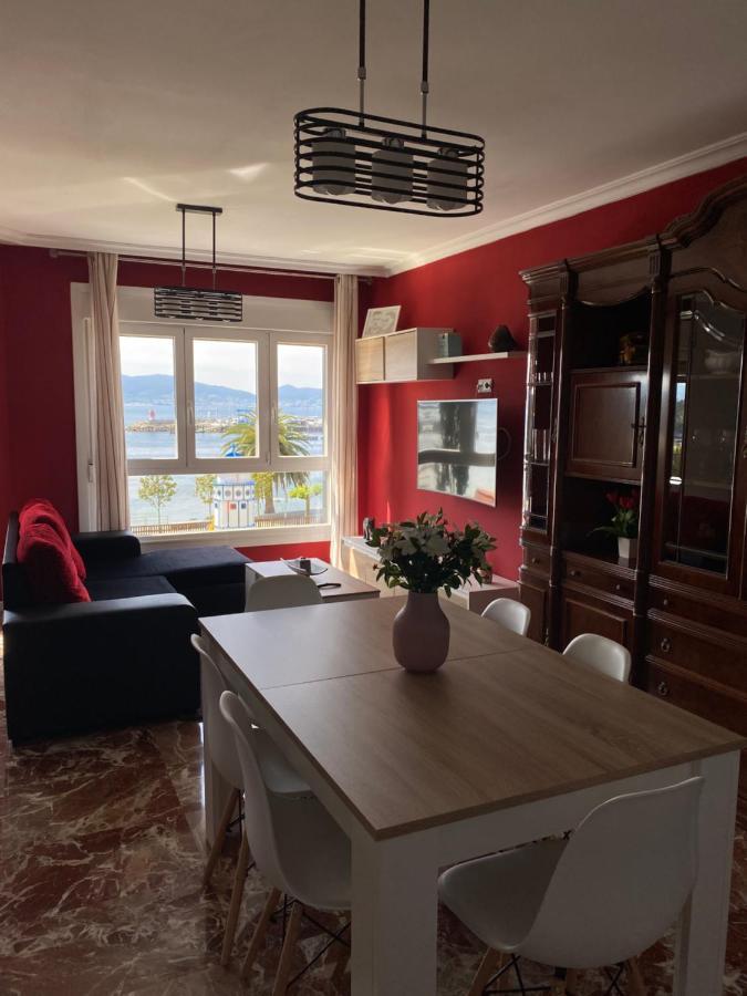 Apto. Sanxenxo-Playa Exteriör bild