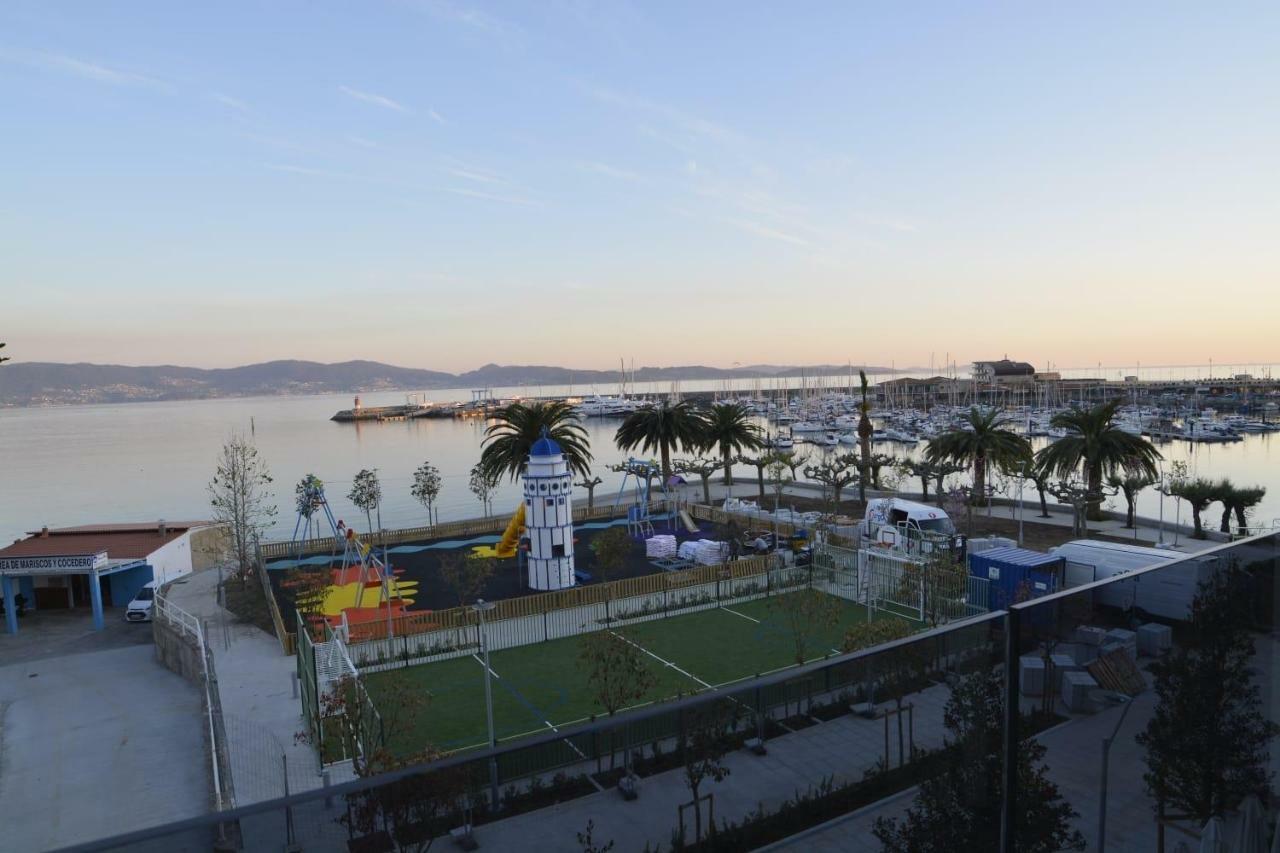 Apto. Sanxenxo-Playa Exteriör bild
